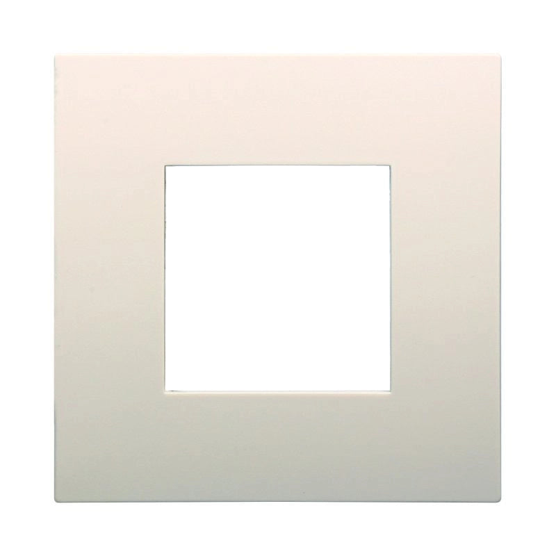Placca Plastica Serie Venus 2P Colore Sabbia Compatibile Con Vimar Arke