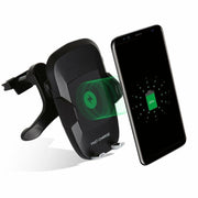 Trade Shop - Supporto Auto Presa Aria Con Caricabatteria Wireless Per Smartphone Linq C-q67 -