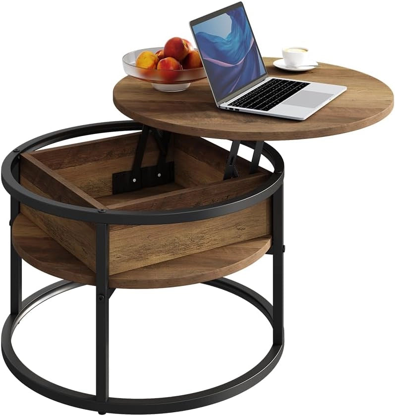 tavolino soggiorno Marlo, Legno, 77 x 77 cm