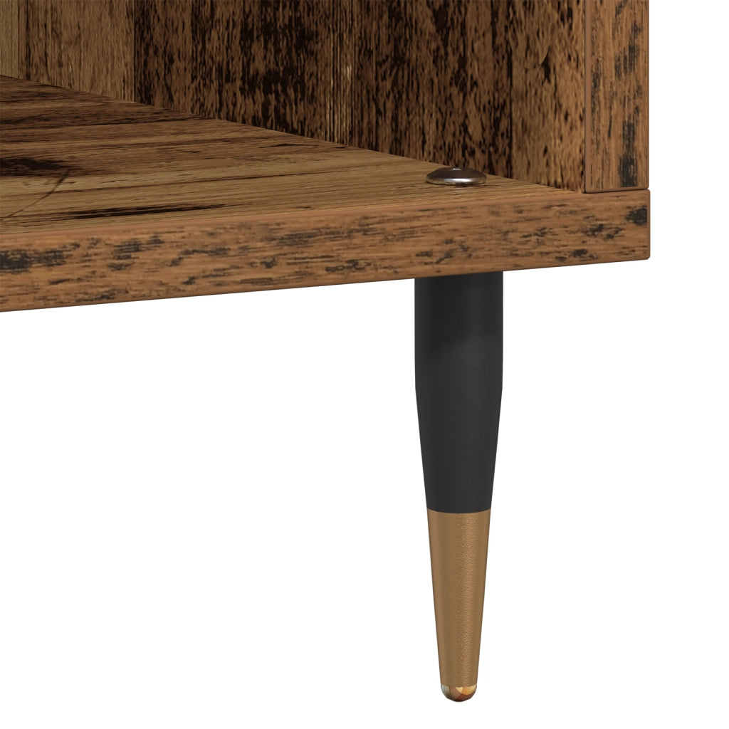Armadio per dischi  in legno vecchio 100x38x48 cm in legno ingegnerizzato