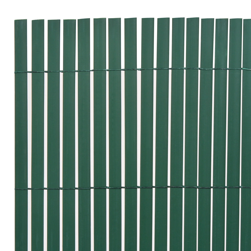 Parete del Giardino Doppia Faccia PVC 150x500 cm Verde