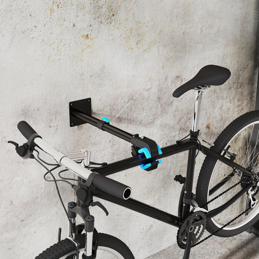 Supporto per Bicicletta Regolabile ¨C zephmum ¨C Nero 41-60x13x13cm