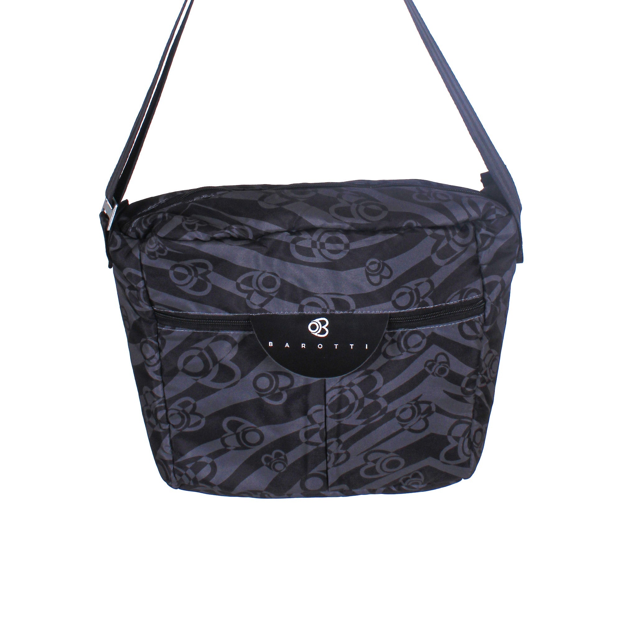 Passeggino Pieghevole per Bambini Barotti Zoom Nero/Grigio