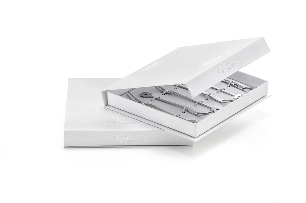 Set di Forchettine Party 6 Pezzi in Acciaio Eme Cadeau