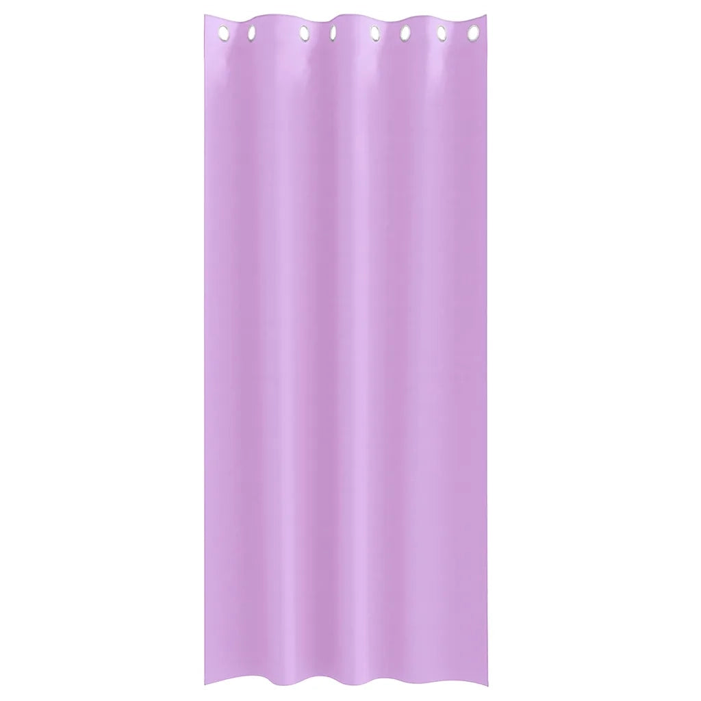 Tende Blackout con Anelli 2 pcs Viola 225 x 140 cm Poliestere 4107380
