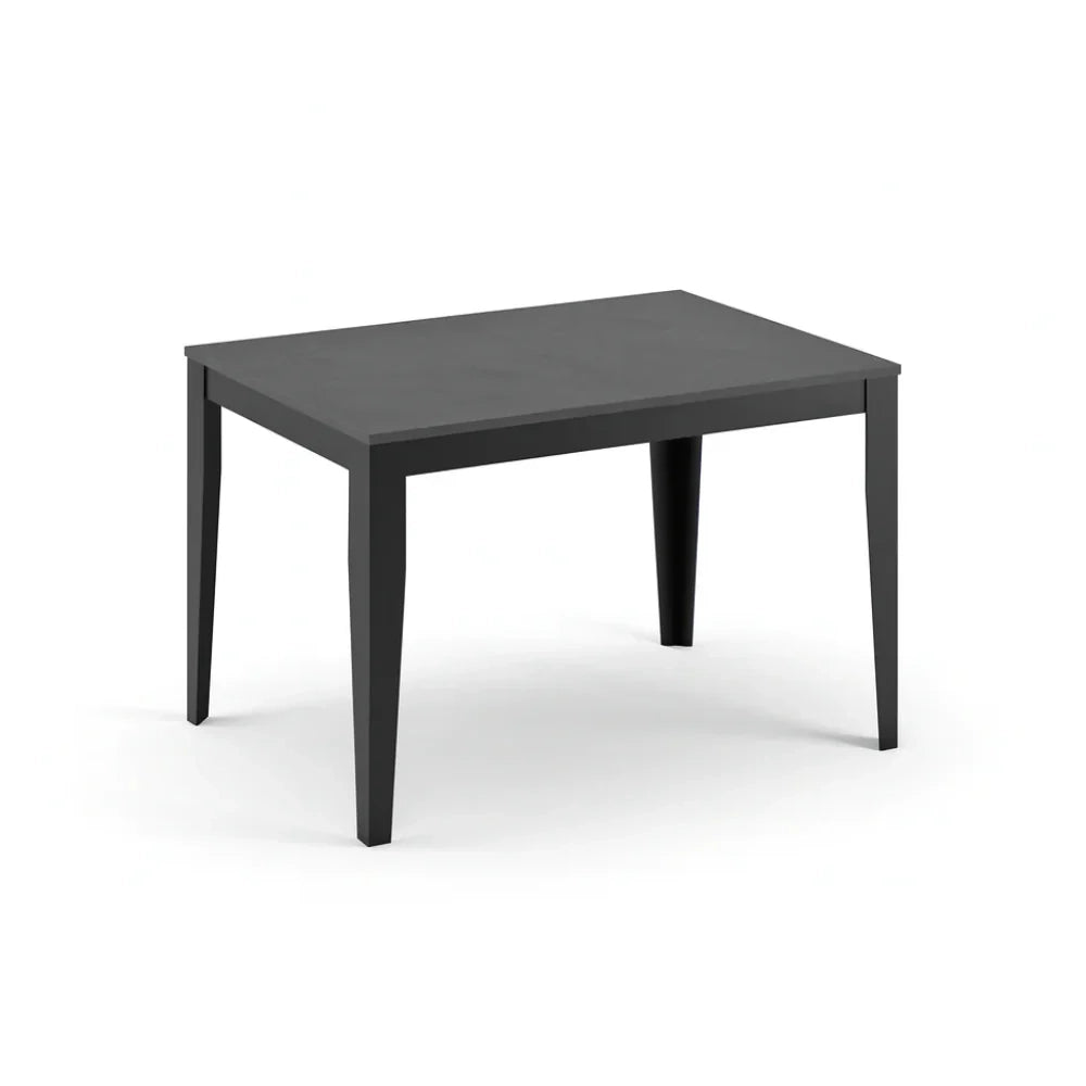 Tavolo da pranzo allungabile effetto cemento grigio Moon 156-316x90 cm fino a 12 posti Made in Italy | Duzzle
