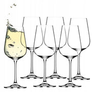 Set di 6 bicchieri da vino bianco KADAX da 360 ml, eleganti