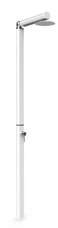Doccia da Giardino Miscelatore e Soffione Arkema Quick Bianco Lucido