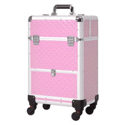 Valigia Trucco Professionale ¨C Zephmum ¨C Rosa 34x25x62 cm