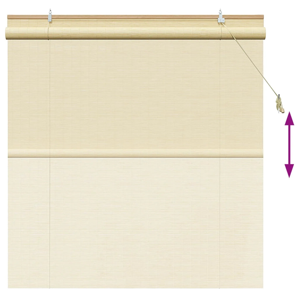 Tenda a rullo Naturale 160 x 160 cm Bambù 42039756