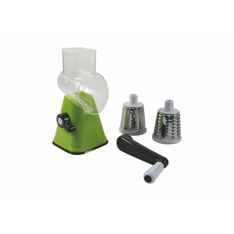 GRATTUGIA MANUALE DA TAVOLO CON VENTOSA 3 IN 1 IN PLASTICA E ACCIAIO