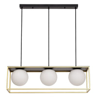 Plafoniera Da Soffitto Black Gold APP1164-3CP