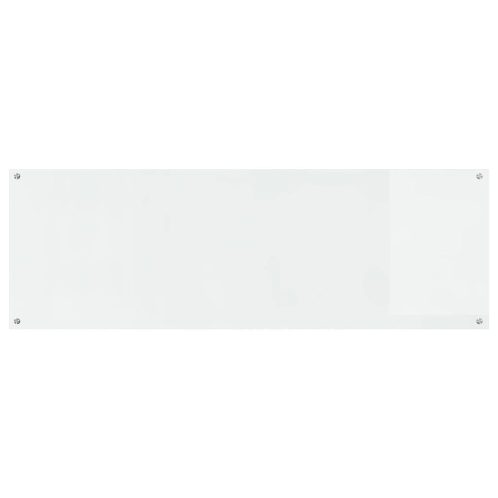Schienale Cucina  Trasparente 120x40x0,6 cm in Vetro Temperato