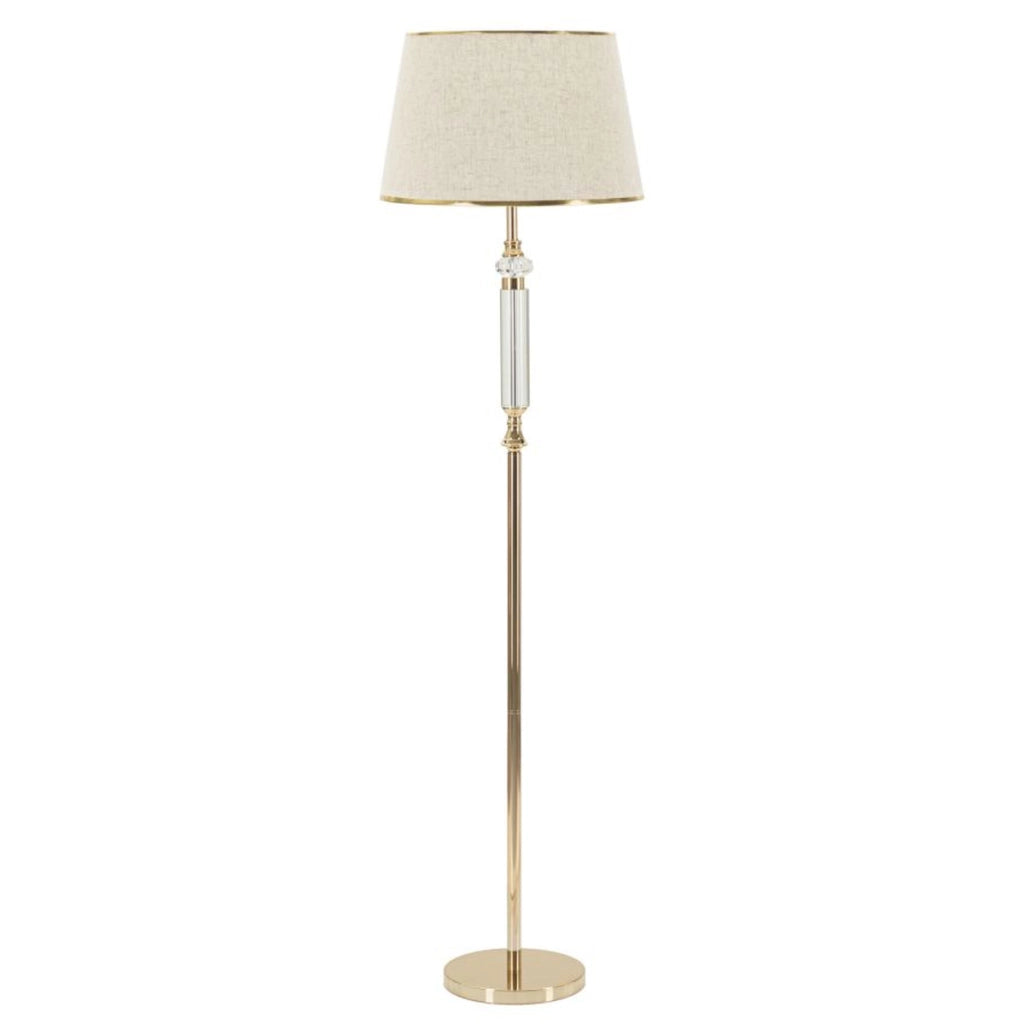 Lampada da Terra VKH212, Oro, Metallo, 45x45x165 cm