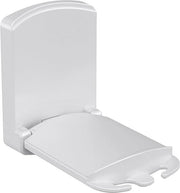 Supporto universale per cuffie da gioco - stazione di carico autoadesiva per scrivania o muro - vetro metallo - bianco
