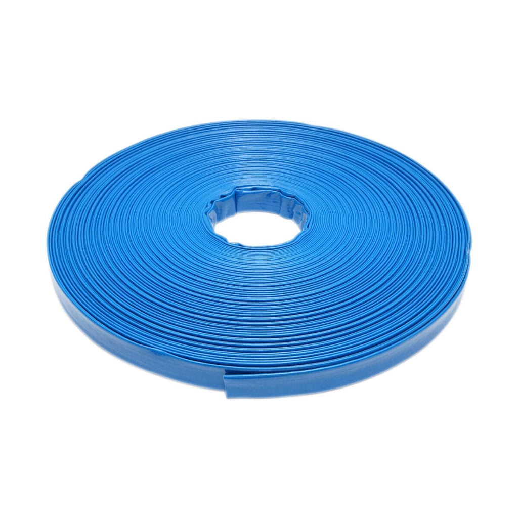 Tubo piatto per acqua per irrigazione in PVC 3 pollici, lunghezza 100 m, PN4. Breckner Germany