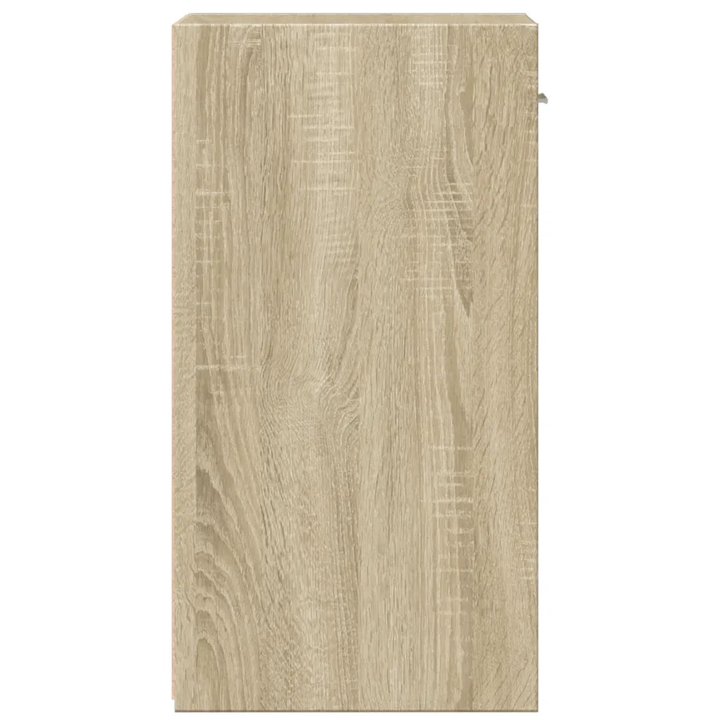 Comodini 2 pz Rovere Sonoma 35x34x65 cm in Legno Multistrato