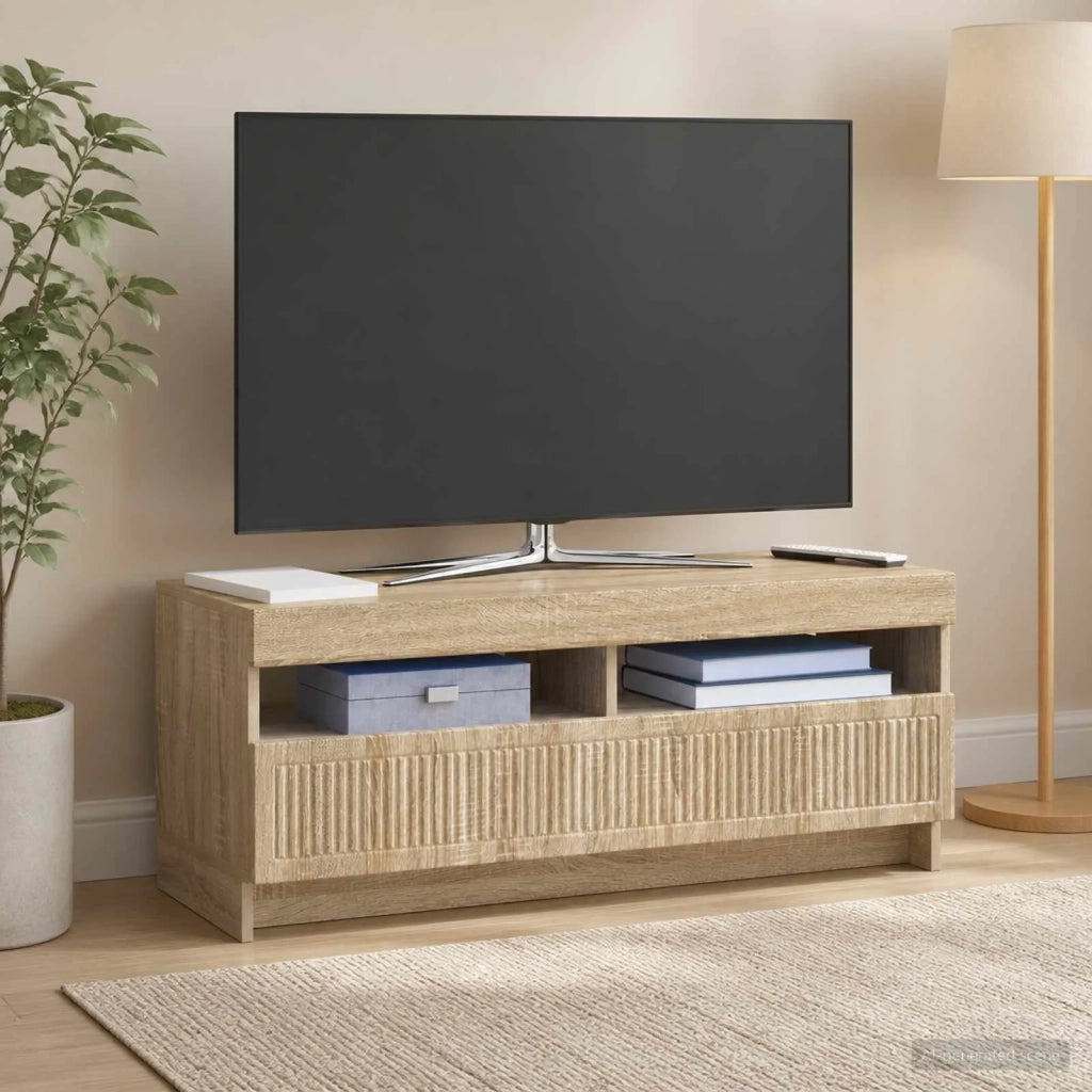 Mobile TV LED Rovere Sonoma Legno ingegnerizzato 896107