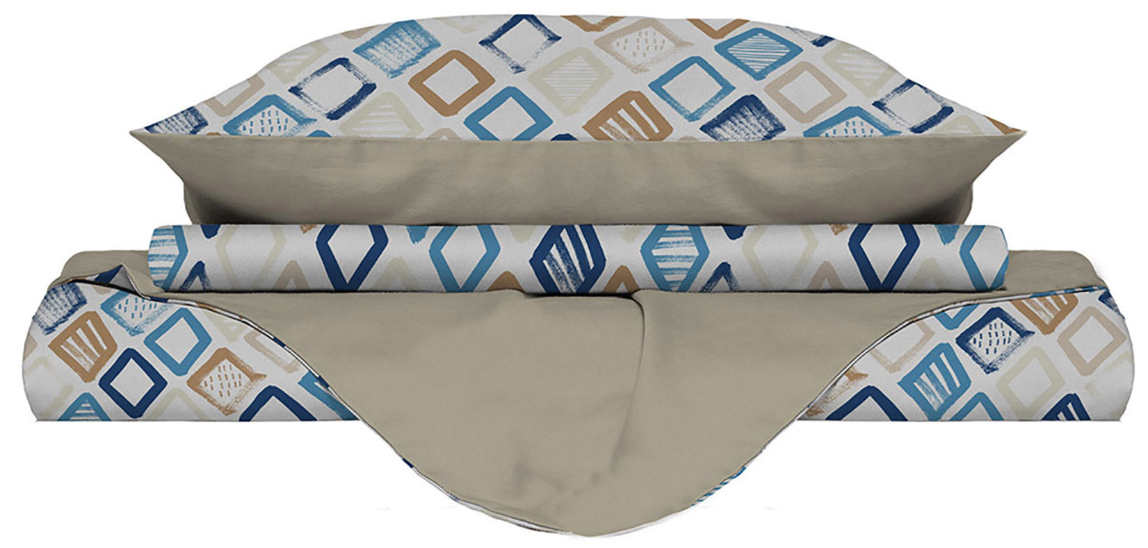 Copripiumino Matrimoniale con Federe Stampato Jolly