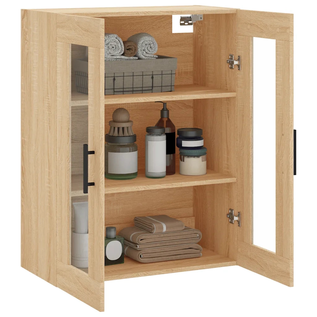 Mobile a Parete Rovere Sonoma 69,5x34x90 cm 828503