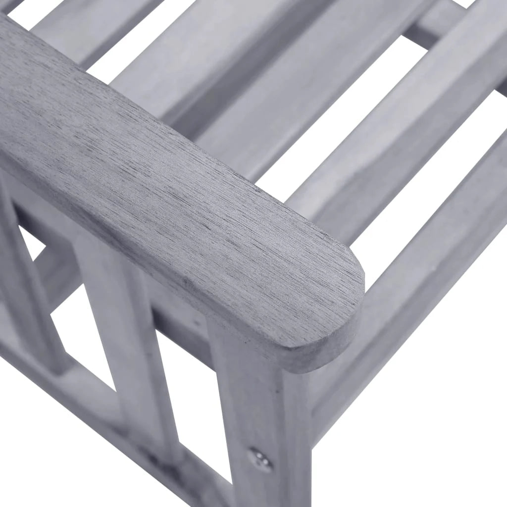 Sedie da giardino con tavolino da tè e cuscini legno massello di acacia 02_0013344