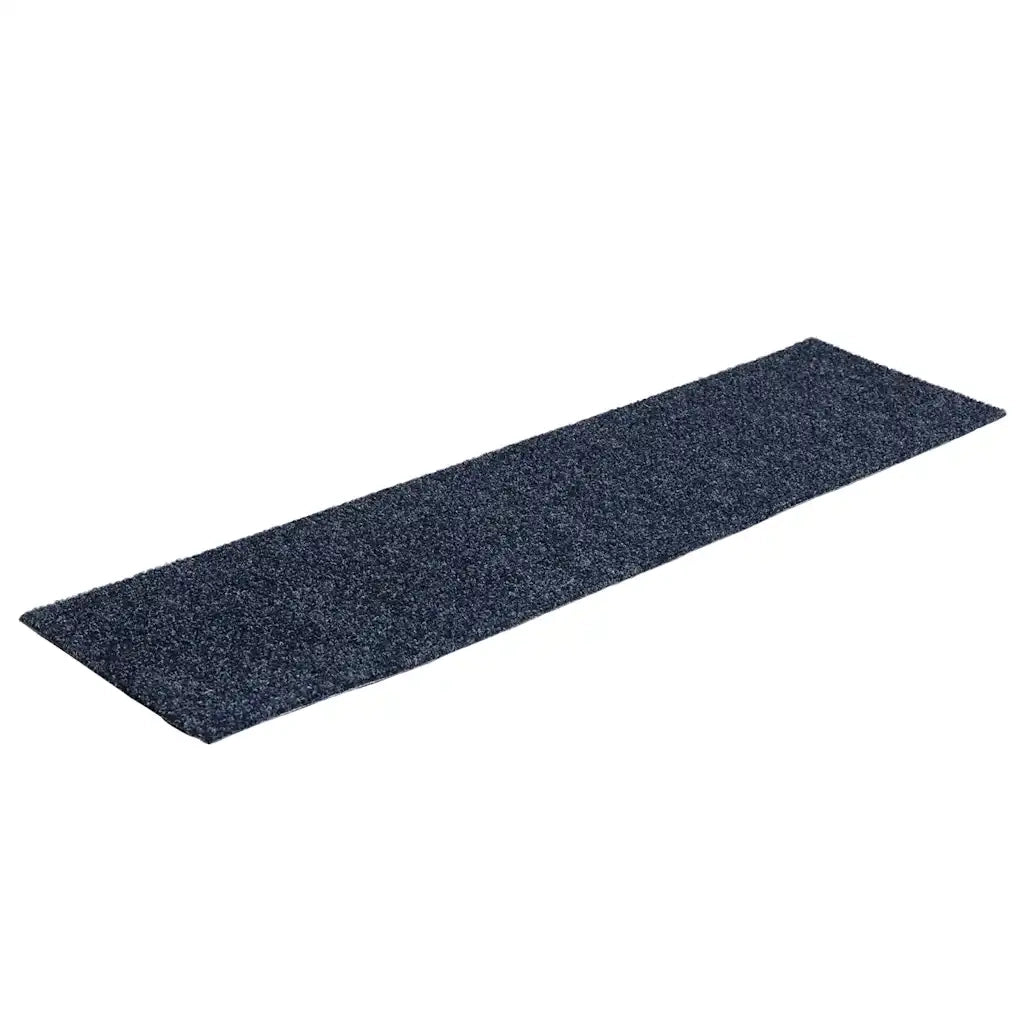 Tappetini per scale autoadesivi 30 pz | Gradini per Scale 76x20 cm Grigio Blu Rettangolari