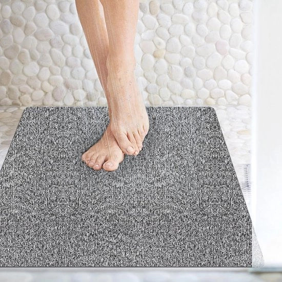Matte Antiscivolo 80 x 80 cm - Resistente al Muffa & Pieno di Comfort per Vasca da Bagno