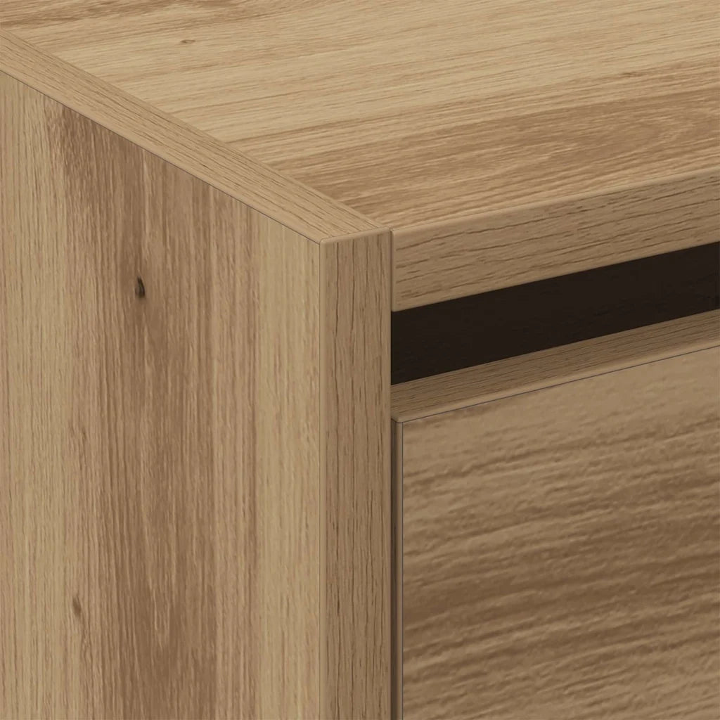 Mobile per scarpe con porta-Scarpiera Rovere artigianale 60 x 21 x 57 cm