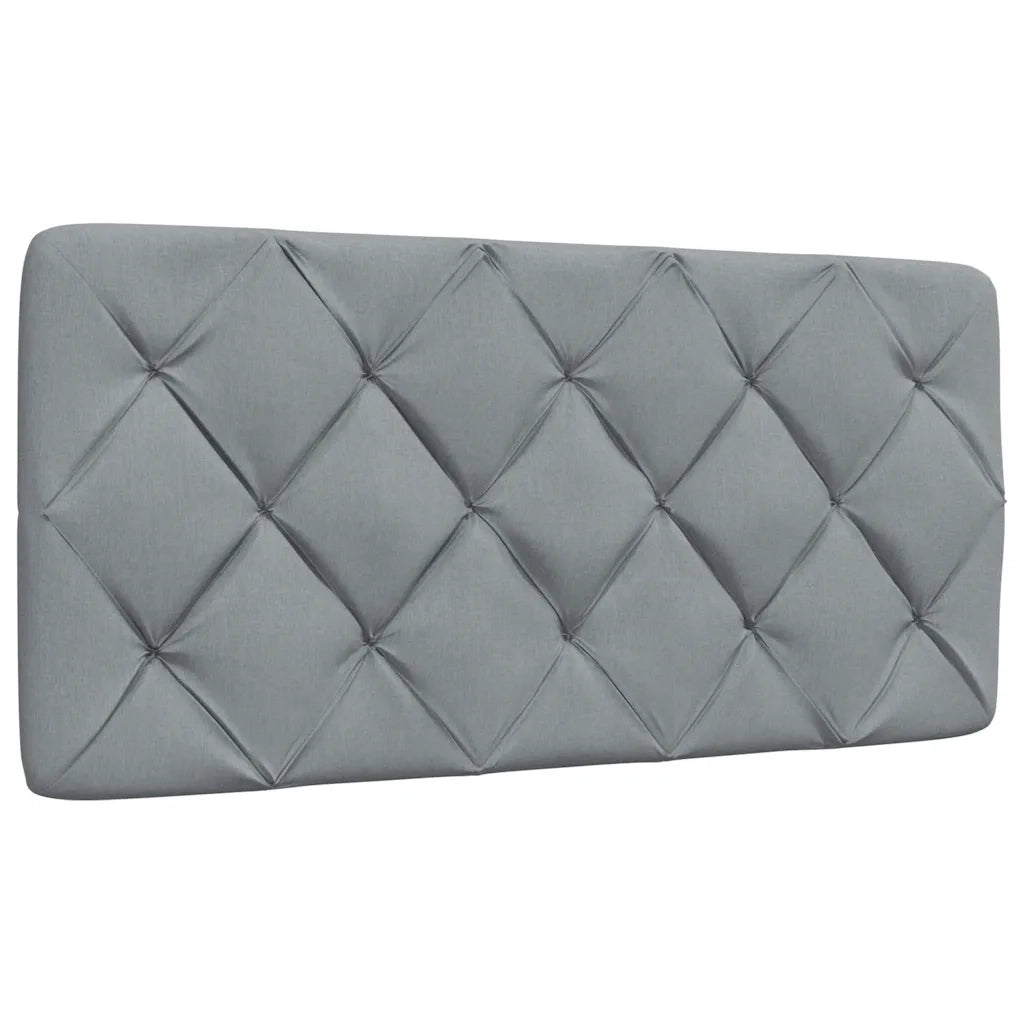 Giroletto senza Materasso-Struttura Letto Grigio Chiaro 100x200 cm Tessuto 363196