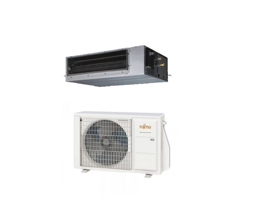 Climatizzatore Condizionatore Fujitsu Canalizzato Canalizzabile serie KHT 24000 Btu R-32 A++ ARXG24KHTAP media/alta prevalenza Comando Escluso