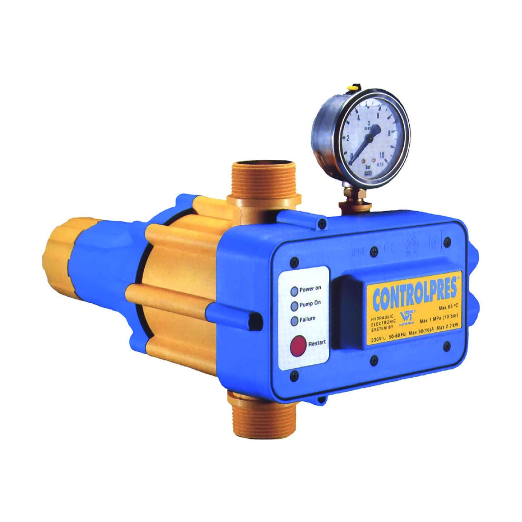 REGOLATORE DI PRESSIONE TO CONTROLPRES- 3-6,5 Bar- WATER- pezzi 1