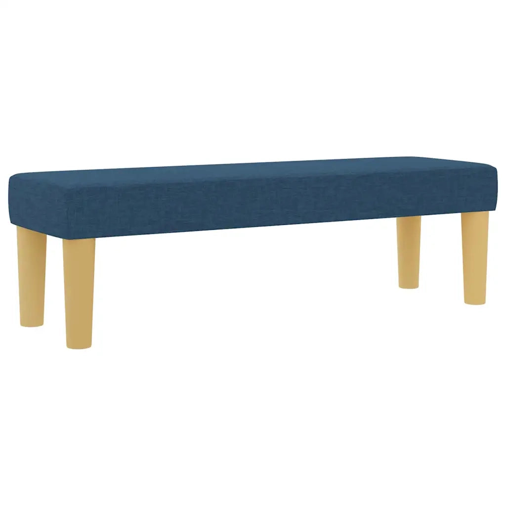 Letto a molle con materasso Blu 160 x 200 cm Tessuto 3344393