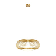 Maytoni Sospensione Contemporanea Levitation 1 luce LED integrato ottone metallo vetro