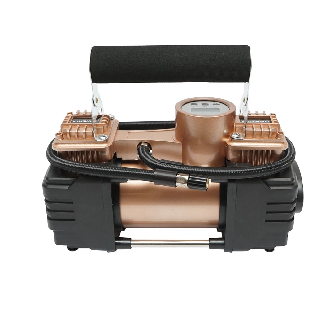 Compressore d'aria per pneumatici 12V 180W, 150PSI, 45l/min, cavo da 3m per presa accendisigari auto Breckner Germany