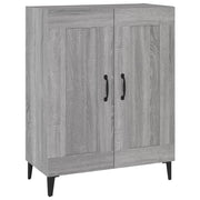 Buffet credenza cassettiera armadio mobile contenitore organizer per cucina soggiorno salotto Sonoma 69,5 x 34 x 90 cm legno ingegnerizzato grigio 02_0036432