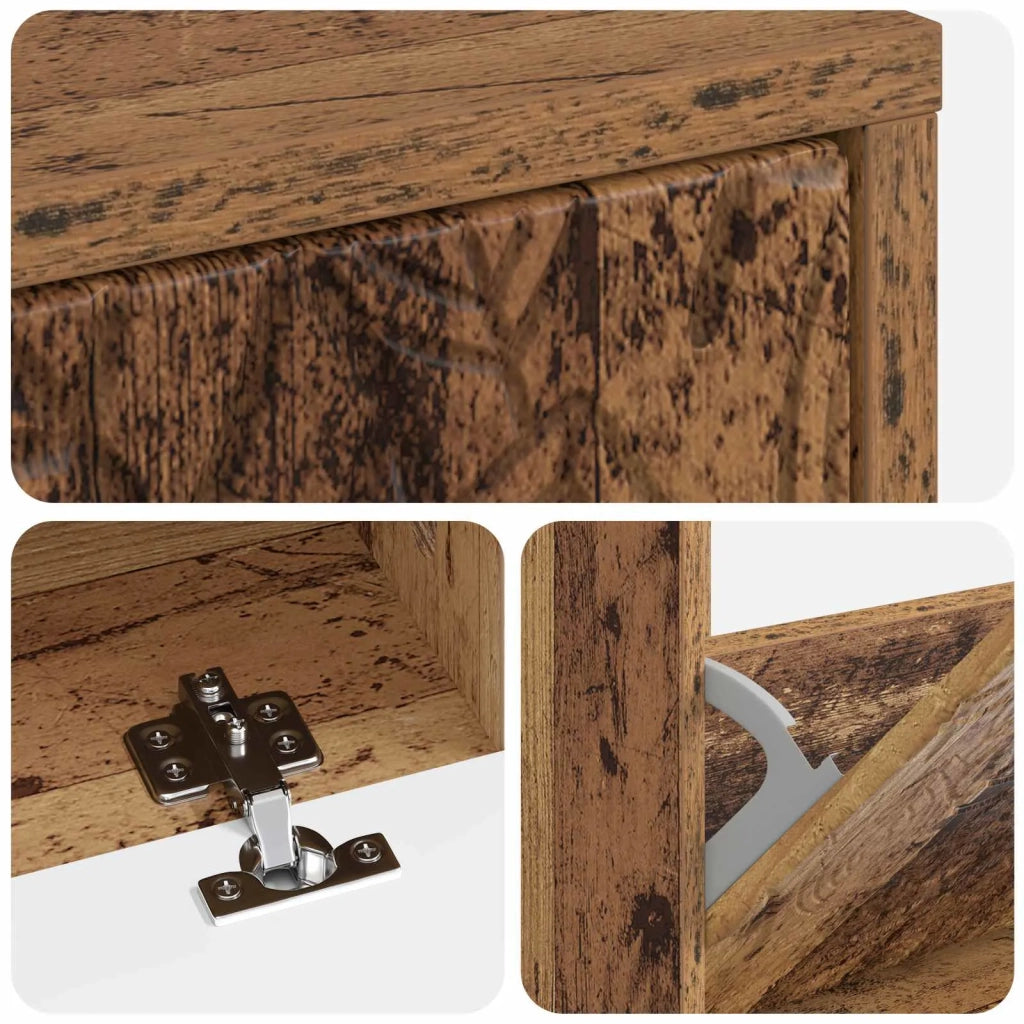 Mobile per scarpe DELFT 78 x 24 x 103 cm Legno ingegnerizzato 897103