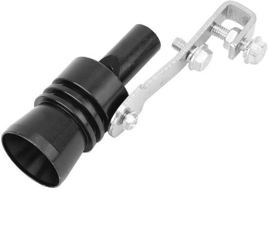 Simulatore di Suono Turbo - Materiale Aluminium Leggero - Colore Nero - Ideale per Auto - Modello TC-XL