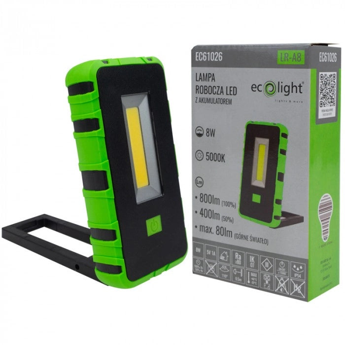 Lampada da lavoro LED COB magnetica IP54 Ecolight