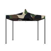 Kebon Tenda / Gazebo Per Giardino 3X3 Impermeabile Tendone Pieghevole Per Fiere E Mercati Colore Camouflage