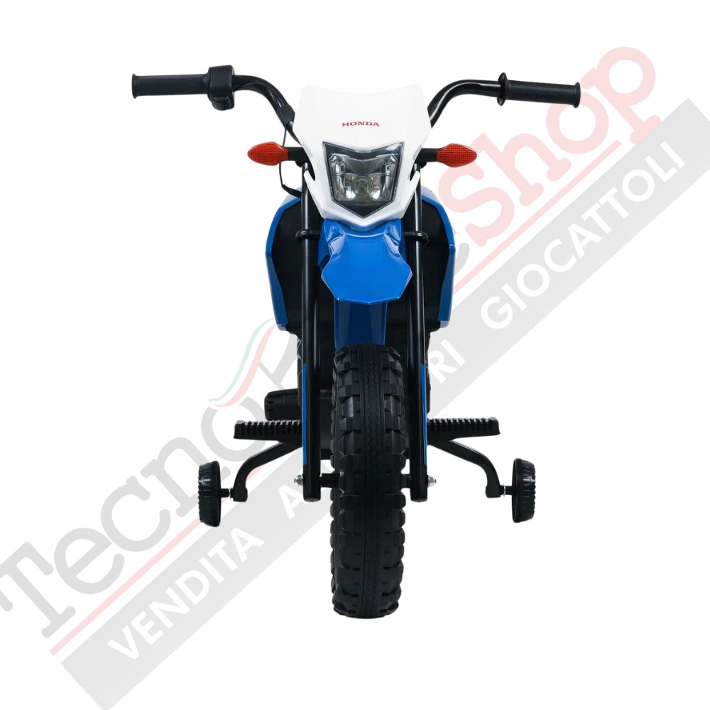 Moto Honda CRF 250 12V per Bambini con Licenza Ufficiale-Blu