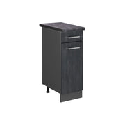 Vicco Mobiletto base per cucina Calcestruzzo nero 30 cm PL Antracite