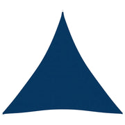 Vela ombreggiante triangolare in tessuto Oxford 5 x 7 x 7 m blu 02_0009937