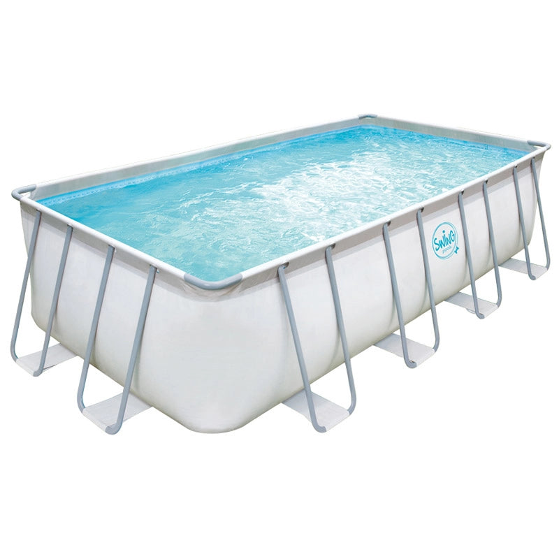 Piscina Fuori Terra SWING ELITE FRAME rettangolare 5,49 x 2,74 h 1,32 m - Imballo danneggiato