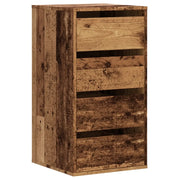 Cassettiera Angolare Legno Antico 40x41x76 cm Legno Multistrato CFW8101657
