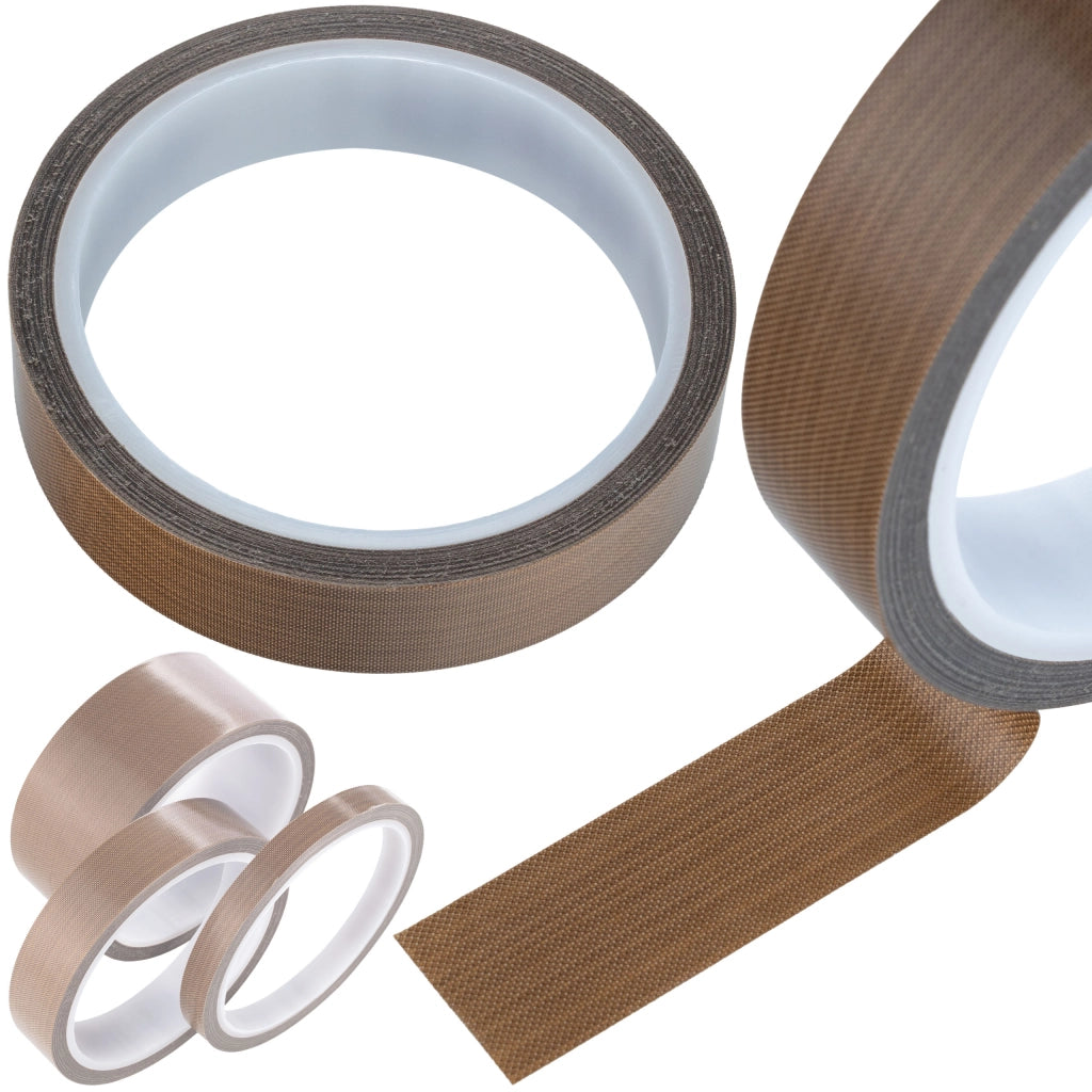 Nastro Teflonato Rosfix 0,18mm – Resistenza Termica -70°C a +300°C | 40mm x 10m | Isolamento Termico e Elettrico