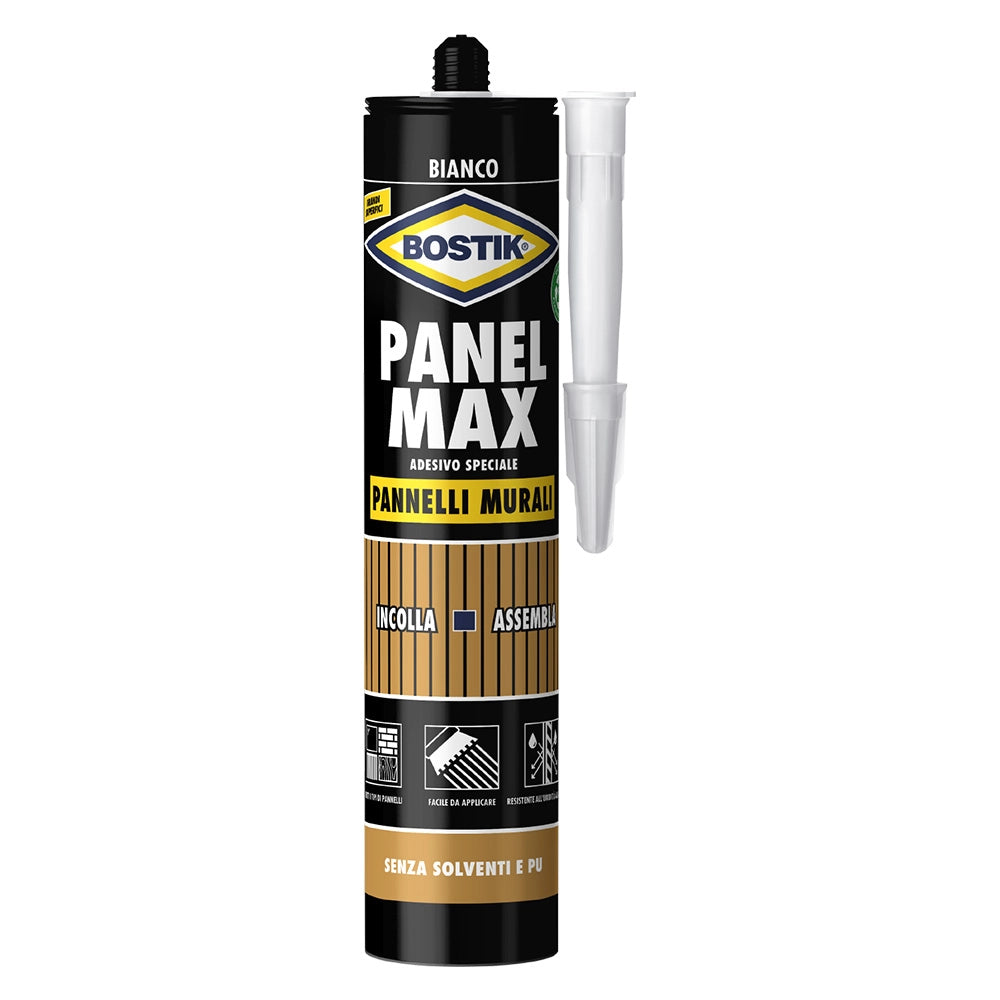 Adesivo Cartuccia Bostik Panel Max Bianco 465 gr
