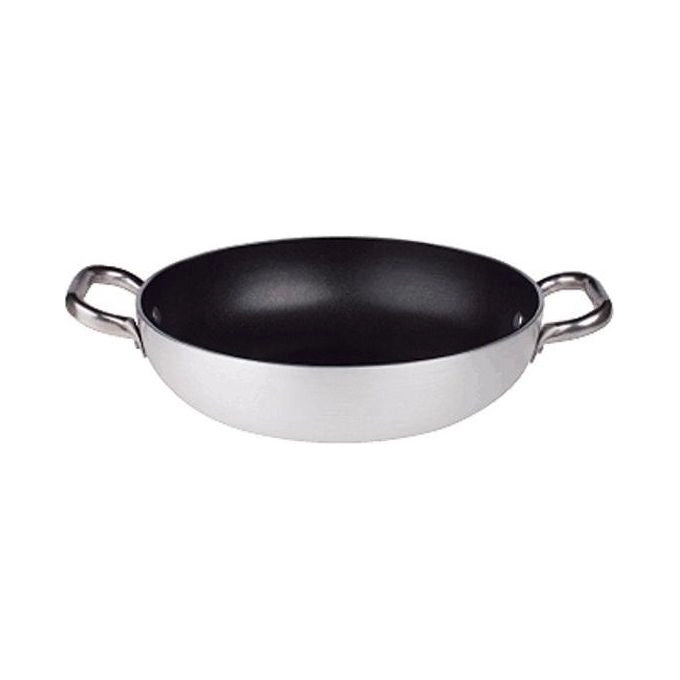 Baldassare Agnelli FAMA10SEL24 Select Family Tegame 2 Manici Alluminio Antiaderente Teflon 24 cm colore Argento