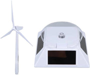 Educativo Turbina Eolica a Energia Solare per Bambini - Decorativo - Materiali Plastici - Dimensioni 26,7 x 11 x 12,5 cm - Turbina a Doppio Uso