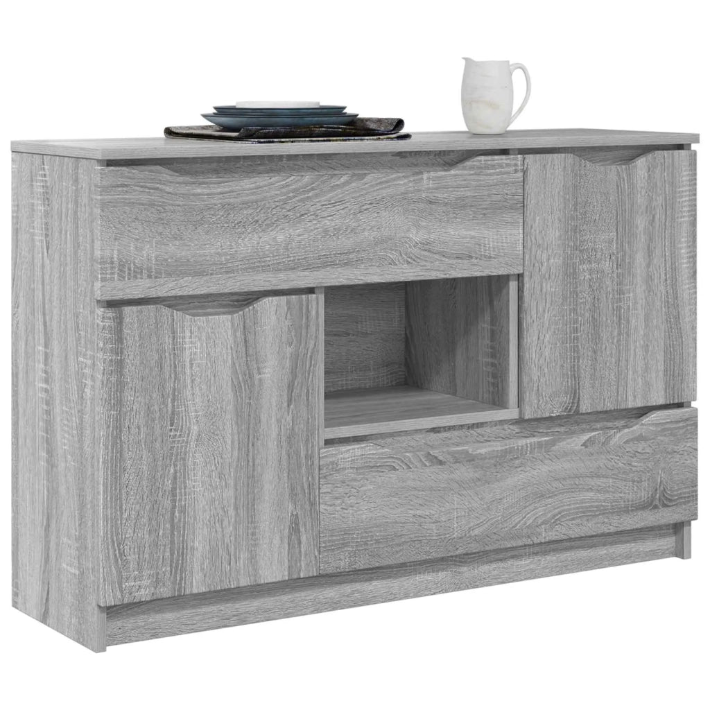 Credenza Grigio Sonoma 100 x 30 x 65,6 Legno multistrato 888793