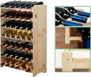 Scaffale per vino / Wijnrek, ripiano per bottiglie / tavolo per bottiglie